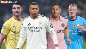 Top 10 cầu thủ lương cao nhất thế giới năm 2025